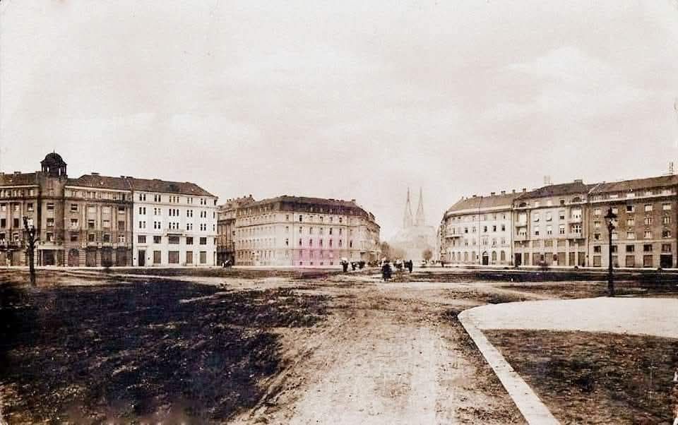 Trg N (danas Trg žrtava fašizma) 1926. godine
